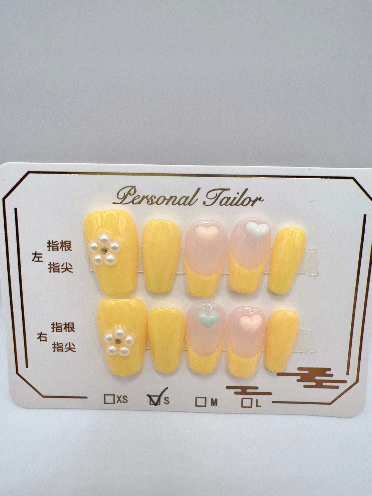 Short Coffin Press On Nails Simple Design – Small Size