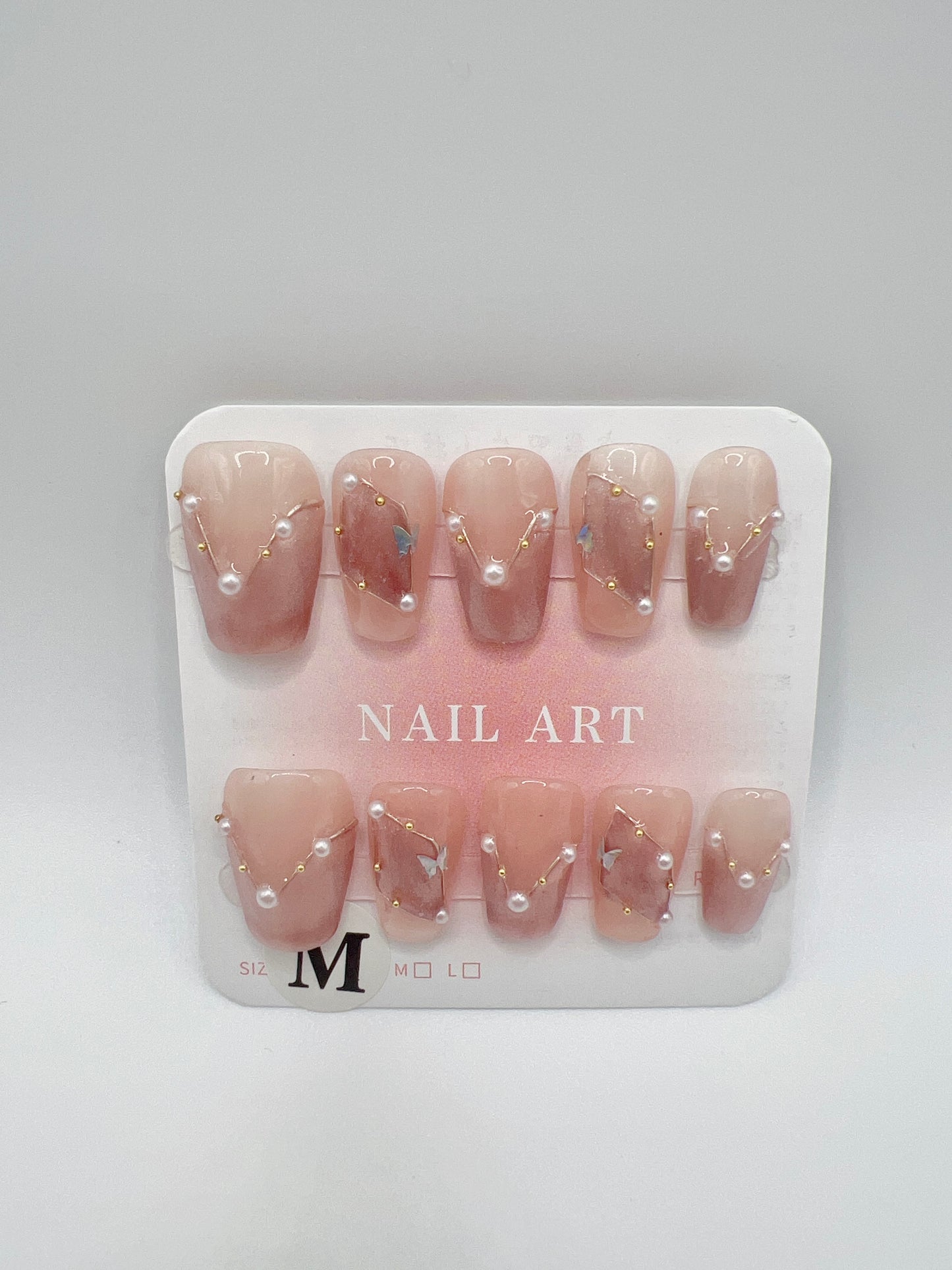 Short Coffin Press On Nails – Medium Size