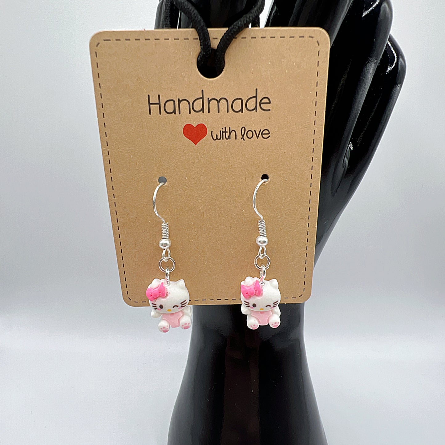 Kitty Earrings – Multiple Styles & Colors Cute Lightweight Jewelry