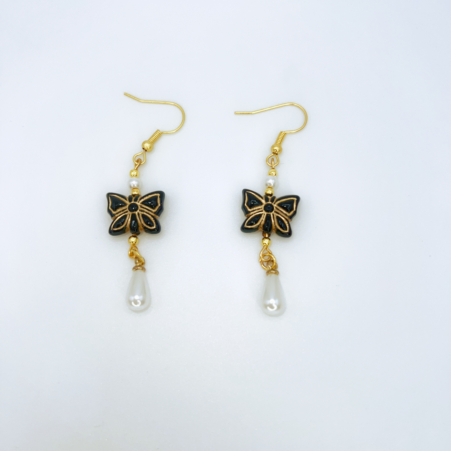 Elegant Czech Style Dangle Earrings - Three Design