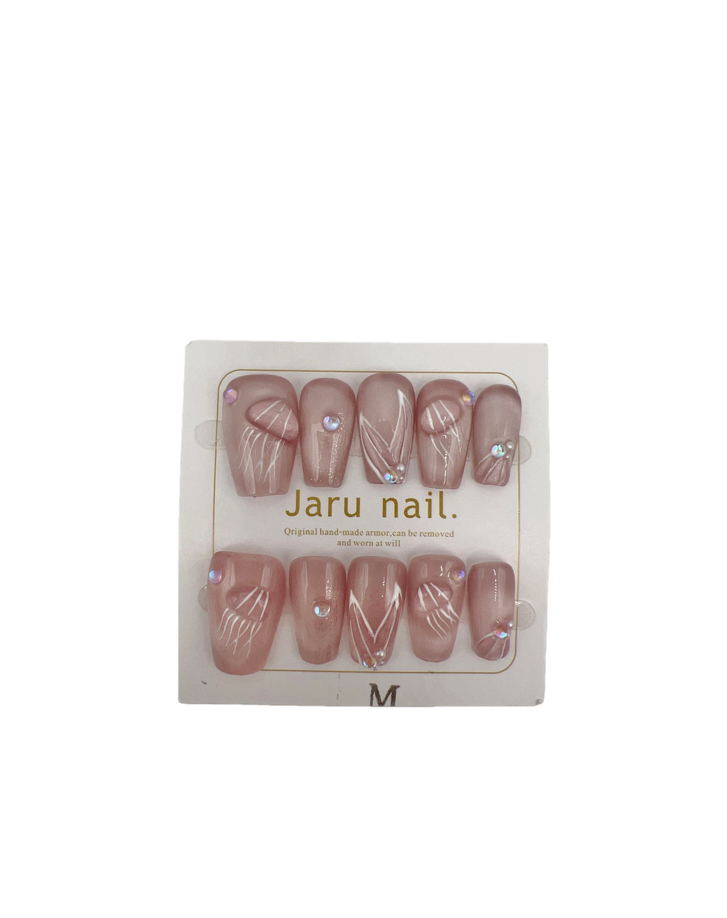 Short Coffin Press On Nails – Medium Size