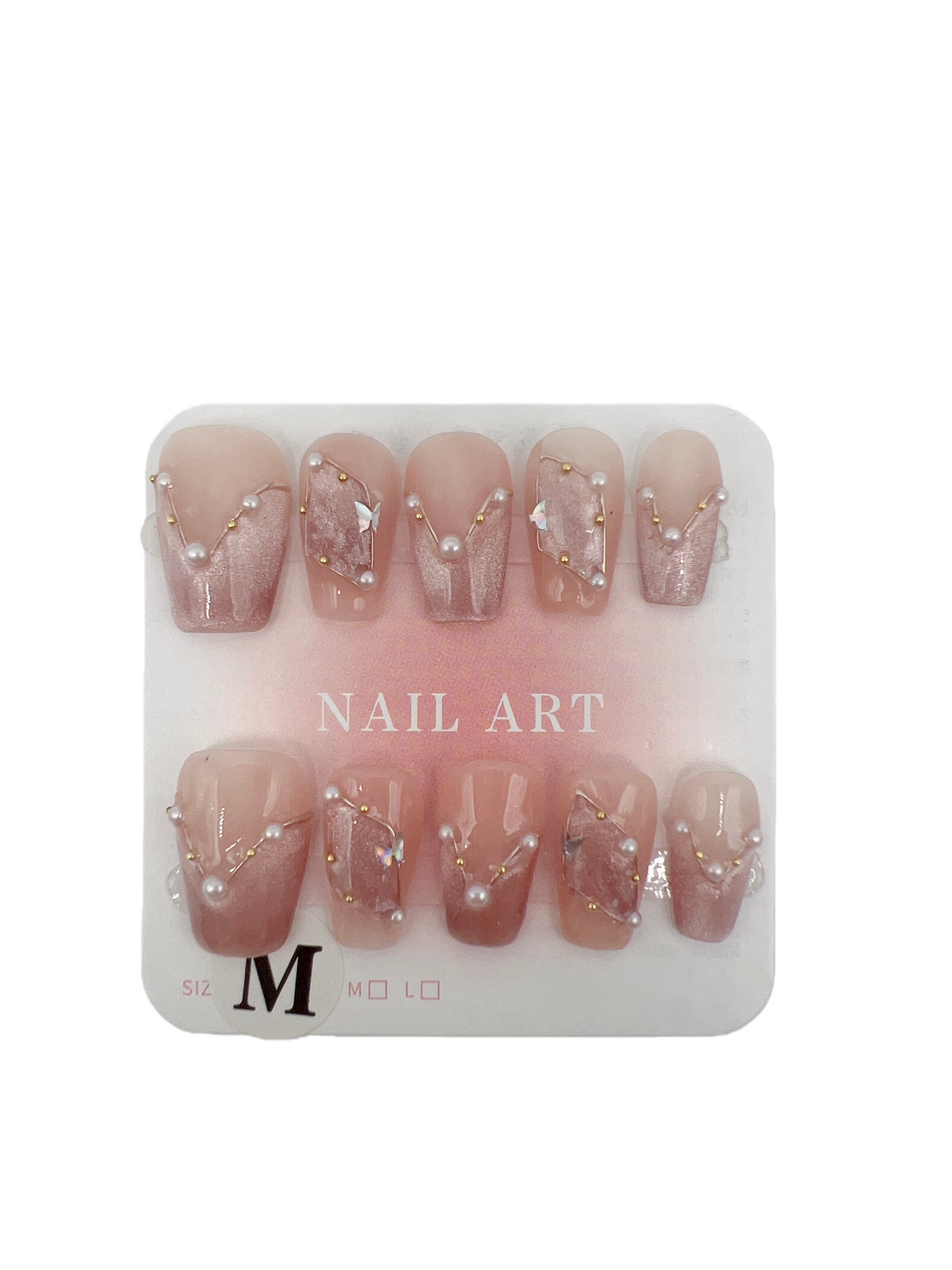 Short Coffin Press On Nails – Medium Size